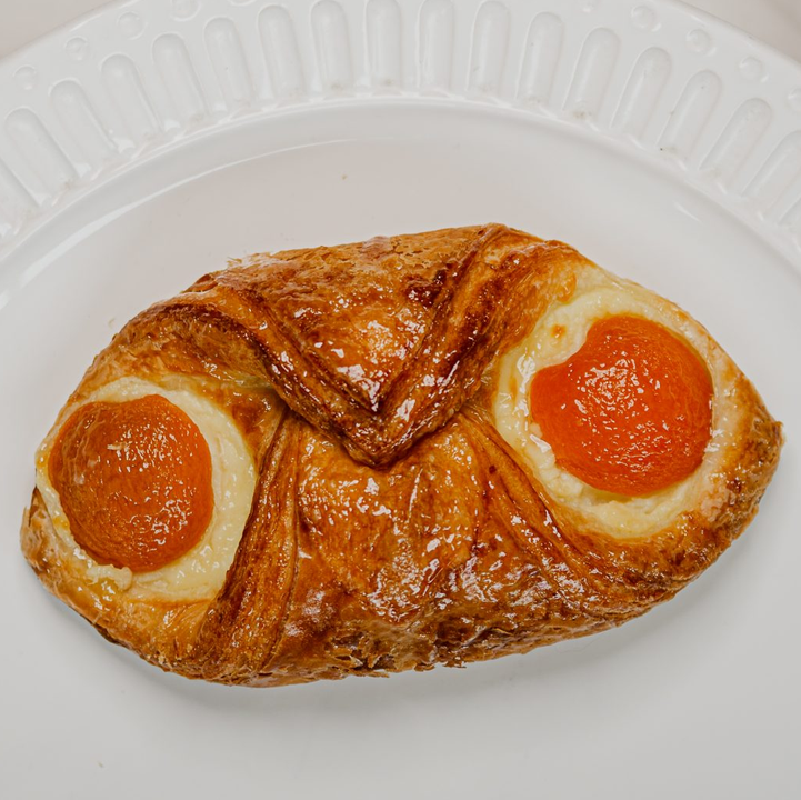 Poached Persimmon Croissant