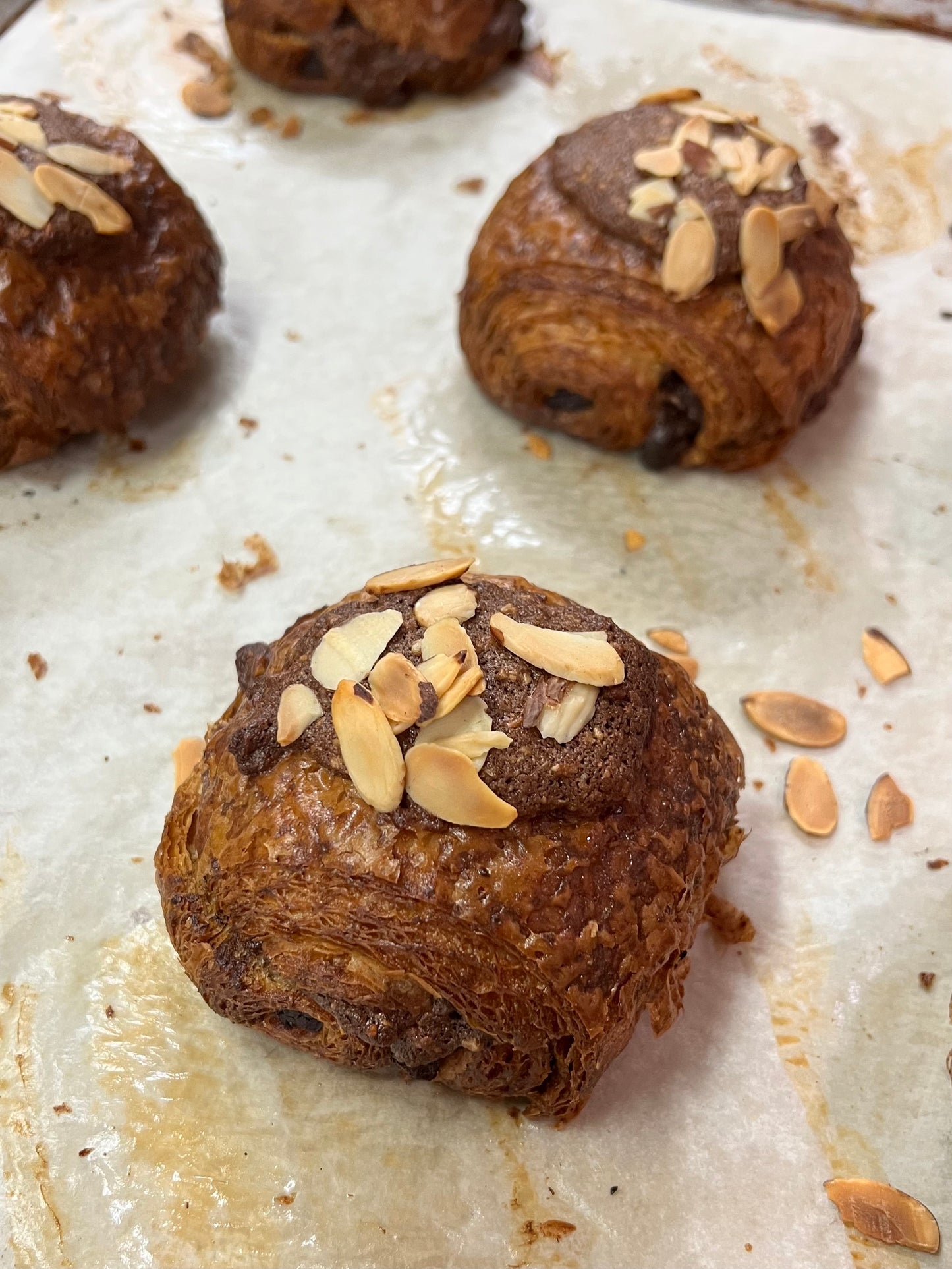 Chocolate Almond Frangipane Croissant