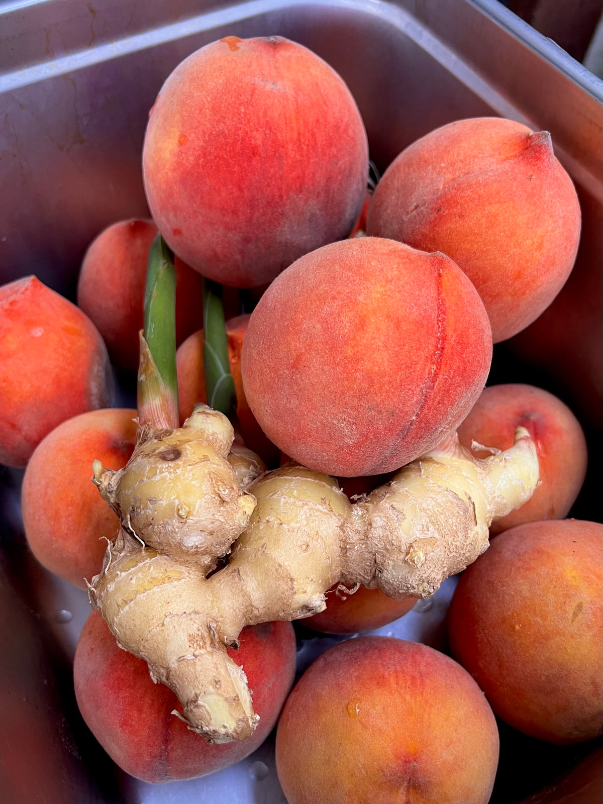 Peach Ginger Jam
