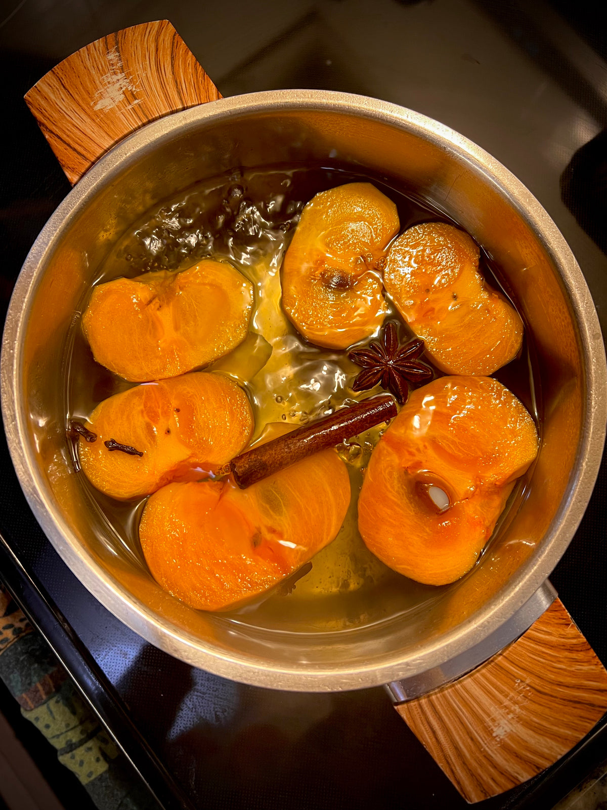 Poached Persimmon Croissant