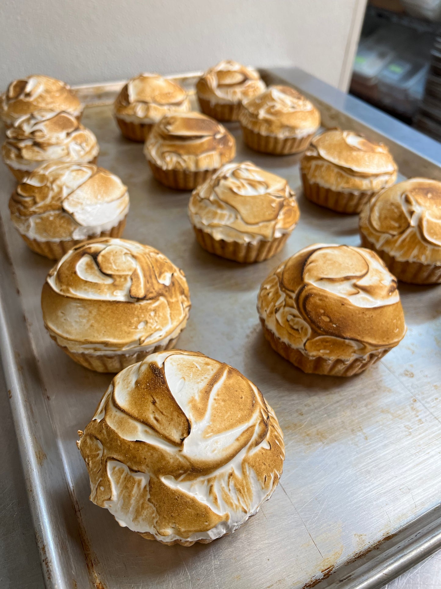 Grapefruit-Lemon Meringue Tartlet